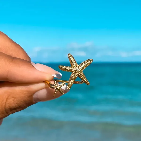 Gold_Starfish_Rings_For_Women